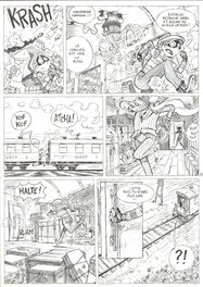 Arnaud Poitevin - Arnaud Poitevin - Les spectaculaires tome 2 page 30 - Planche originale