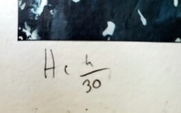 Numéroté : HC 4/30 Numéroté : HC 4/30