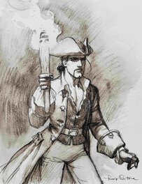 Luigi Critone - Le Scorpion - Critone - Illustration originale