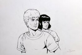 Christophe Simon - Alix - Original Illustration