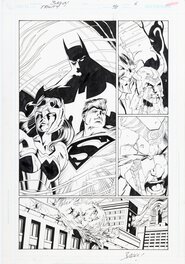 Mark Bagley - Trinity #40 page 6 - Illustration originale