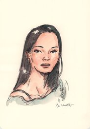 Bastien Vivès - Bastien VIVES - Corto Maltese  Le jour d'avant -23 - Original Illustration