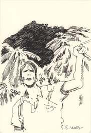 Bastien Vivès - Bastien VIVES - Corto Maltese  Le jour d'avant - 29 - Original Illustration