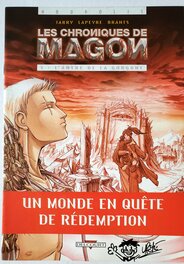 Dessin signé au bas du flyer : LAPEYRE Dessin signé au bas du flyer : LAPEYRE