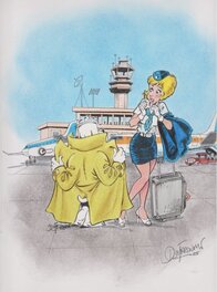 Henri Dufranne - Gai-Luron & Natacha - Comic Strip