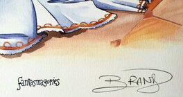 Signé : BRANTS la Coloriste Signé : BRANTS la Coloriste