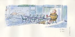 Catherine Meurisse - Philosophie Magazine - Illustration originale