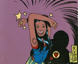 Paul Pope - Giant THB Parade Cover - HR Watson - Original Cover