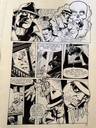 César Spadari - Skull and Window - Planche originale