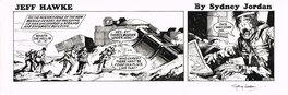 Sydney Jordan - JEFF HAWKE - Strip H8062 - Comic Strip