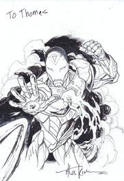 Tyler Kirkham - Iron Man, commission - Illustration originale