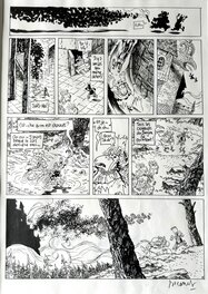 Manu Larcenet - Donjon Parade, Le jour des crapauds - Planche originale