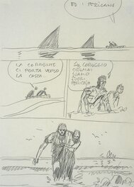 Hugo Pratt - Les Scorpions du desert - Œuvre originale