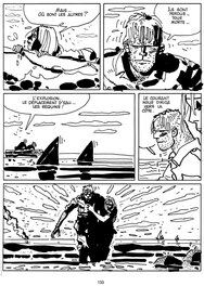 Planche publiée, ma planche est un dessin préparatoire, modifié dans la version finale de l'oeuvre. Planche publiée, ma planche est un dessin préparatoire, modifié dans la version finale de l'oeuvre.