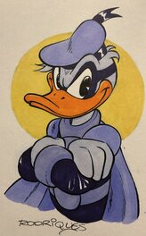 Paco Rodriguez Peinado - Rodriguez, illustration couleur Fantomiald, 2025. - Illustration originale