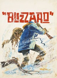 William Vance - Blizzard - Planche originale