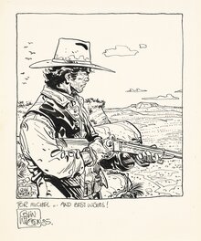 Colin Wilson - Blueberry - Illustration originale