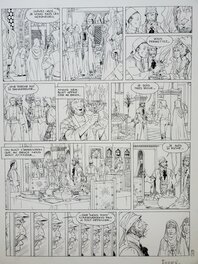 Ferry - LES CHRONIQUES DE PANCHRYSIA   T4 LA FIEVRE - Planche originale