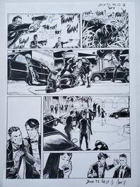 Gabor - D.O.W.     T1 LES AILES DU LOUP - Planche originale
