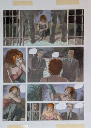 Dina Kathelyn - Destins 4 Paranoïa - planche 1 - Color guide