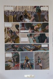 Mise en couleur - La guerre des dieux - planche 12