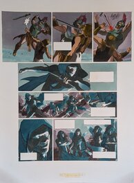 Mise en couleur - La guerre des dieux - planche 13