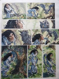 Tiburce Oger - LA FORËT    couleur directe - Comic Strip