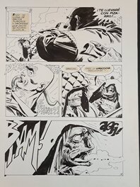 Enrique Breccia - La Pietà di Viracocha - Original Illustration