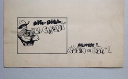 Detail du Bas de la Planche 11 (12/12) ....avec Bib Bill le Casseur Bras Croisés !