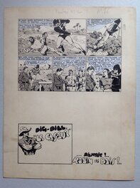 La Planche originale au format entier de 25 X 32.5 Cm