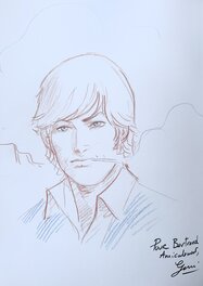 Laurent GNONI : Dédicace dans l’album « Pump tome 1 »