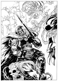 Filip Myszkowski - Chevalier - Illustration originale