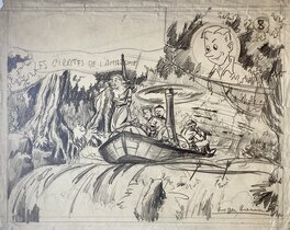 Yves Mondet - Les Pirates de l’Amazone , Sosthene Vazimou - Œuvre originale