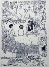 Mathieu Bablet - Bablet, La belle mort, planche n°112, 2011. - Planche originale