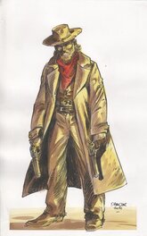 Damour - Cowboy - Illustration originale