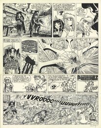 Philippe Luguy - Album "Percevan" - Planche 12 du Tome 11 - Planche originale