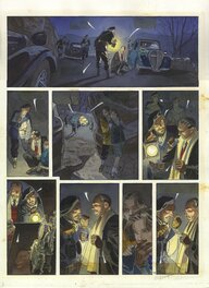 Jean-Pierre Gibrat - Album "Le Sursis" - Planche 13 du Tome 02 - Planche originale