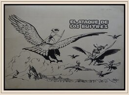 Jésus HERRERO - Bingo - Pantera Negra - Planche originale