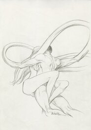 François Boucq - Courbe salée - Couverture - Original Cover