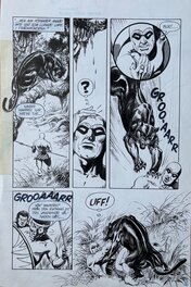 César Spadari - Spadari, Phantom#1113, Wambalu the Witchman, planche n°6, 1995. - Comic Strip
