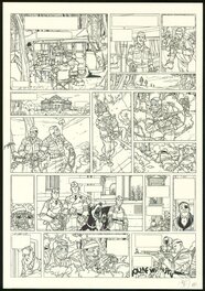 Jean-Christophe Thibert - Kaplan & Masson - Il faut sauver Hitler - Planche originale