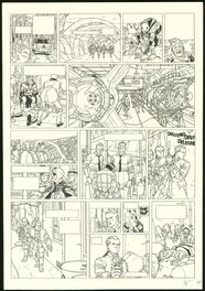 Jean-Christophe Thibert - Kaplan & Masson - Il faut sauver Hitler - Planche originale