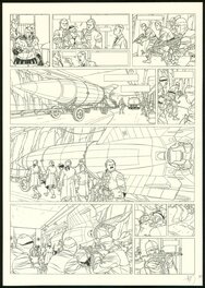 Jean-Christophe Thibert - Kaplan & Masson - Il faut sauver Hitler - Planche originale