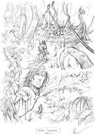 Philippe Xavier - Thorgal -  La Jeunesse - Planche originale