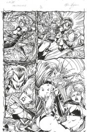 Steven Hughes - Lady death #4 THE CRUCIBLE page 11 issue 1/2. - Planche originale