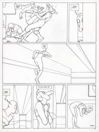 Moebius - Planche ORIGINALE 18 – LE MONDE D’EDENA : LA DÉESSE - Planche originale