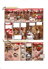 Turf - La nef des fous - Planche originale