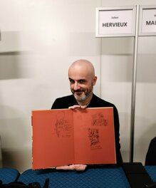 Julien Hervieux en dédicace à Asnières-sur-Seine les 15 et 16 novembre 2025