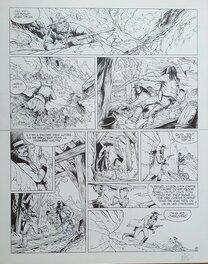 Michel Blanc-Dumont - La Jeunesse de Blueberry - Michel Blanc-Dumont - Planche originale