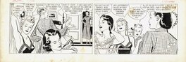 Alex Raymond - Rip Kirby 1948.06.26 - Planche originale